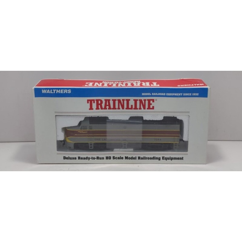 Walthers 931-226 HO Erie Lackawanna Alco FA-1 Powered Diesel Locomotive #7344 EX/Box