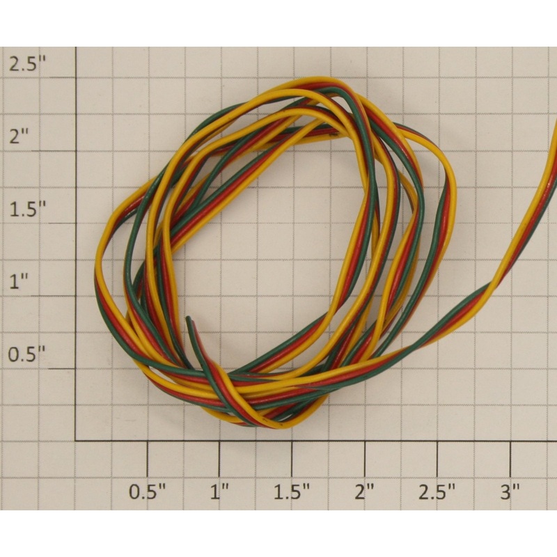 Acme 0625-926 #22 Gauge 3-Conductor Flat Wire Sold by the Foot