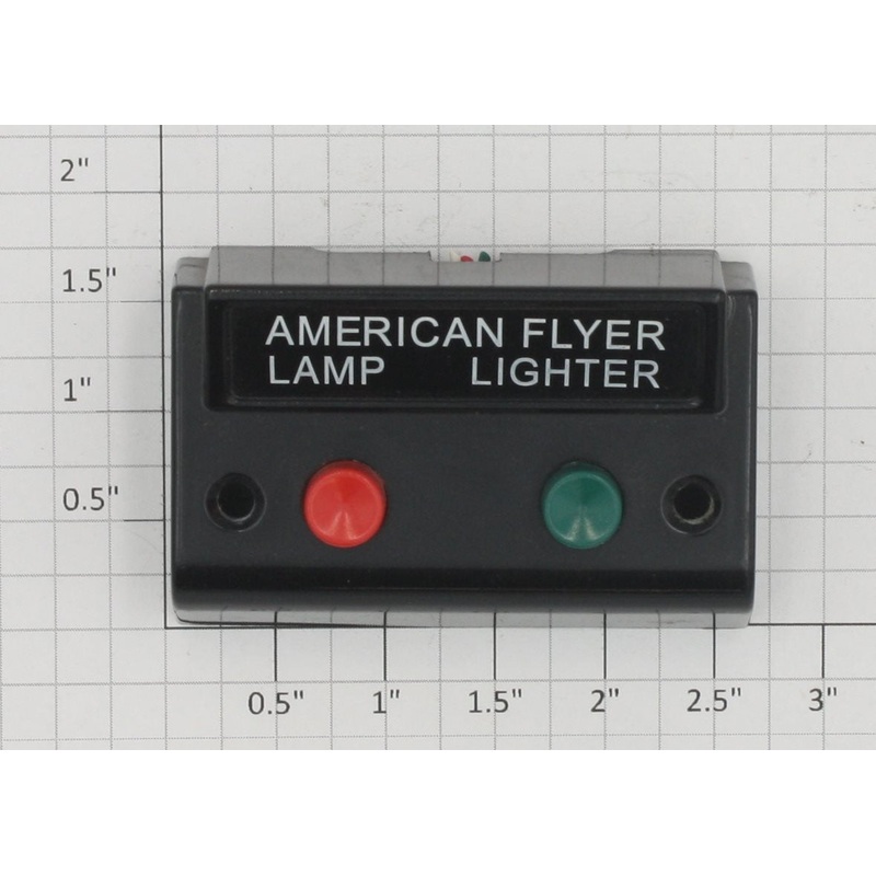 American Flyer 23780-1040  S Scale Lamp Lighter Control Button without Wires