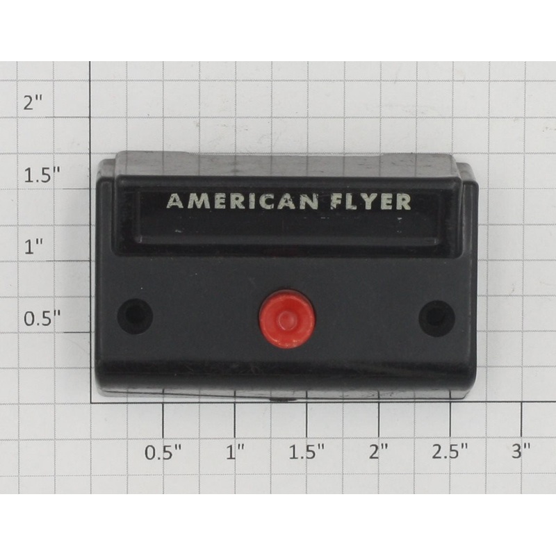 American Flyer XA10961-708 Blank Face Control Button