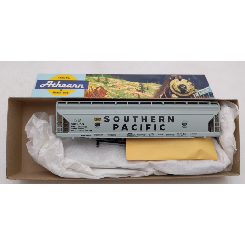 Athearn 1911 HO ACF Centerflow Covered Hopper 55 Ft. Southern Pacific Kit