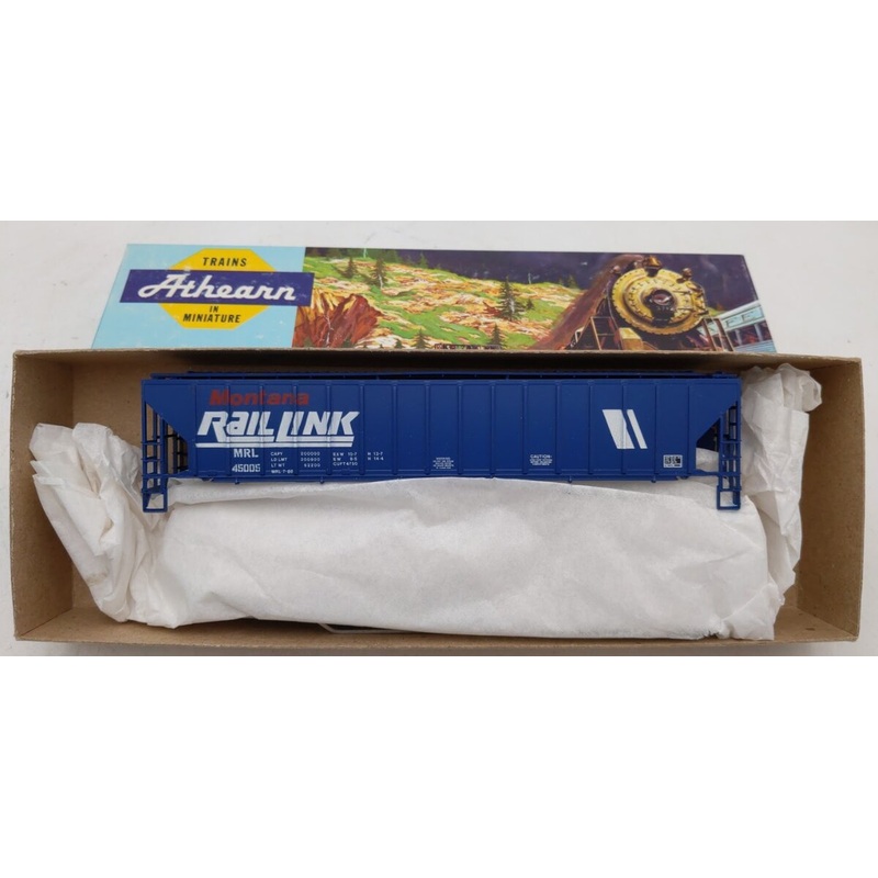 Athearn 5314 HO Montana Rail Link 54′ Covered Hopper # 45005 Kit