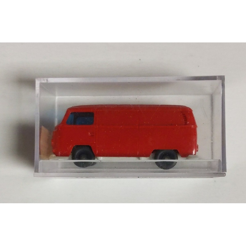 Brekina Automodelle 3233 HO Scale Red and White Plastic Model Van