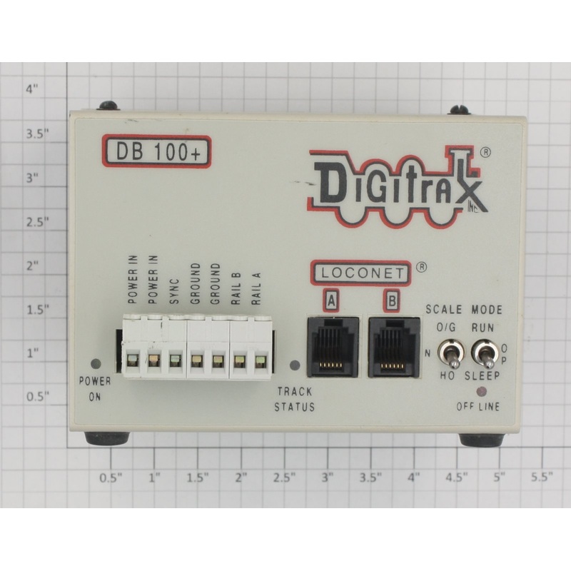 Digitrax DB100X 5 Amp DCC Booster with Auto Reversing