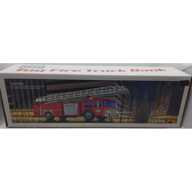 Hess Toy Fire Truck Bank 1986