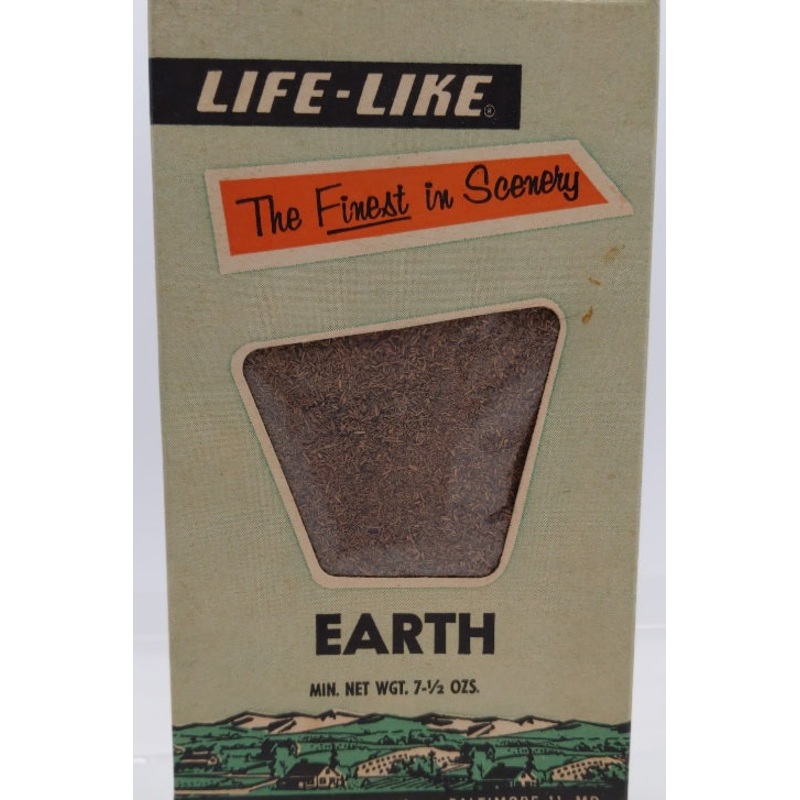 Life Like S109S Earth All-Purpose Landscaping Material 7-1/2 Oz. Box