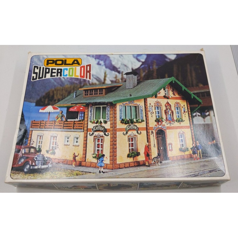 Pola 534 HO Scale Coffee Shop Plastic Model Building Kit
