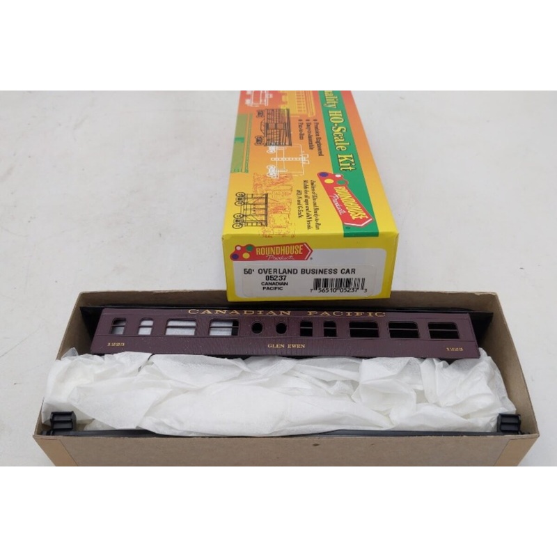 Roundhouse 05237 HO Scale Canadian Pacific 50′ Overland Business Car Kit