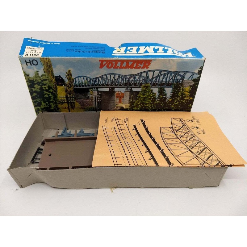 Vollmer 2511 HO Scale Steel Girder Bridge Plastic Model Kit
