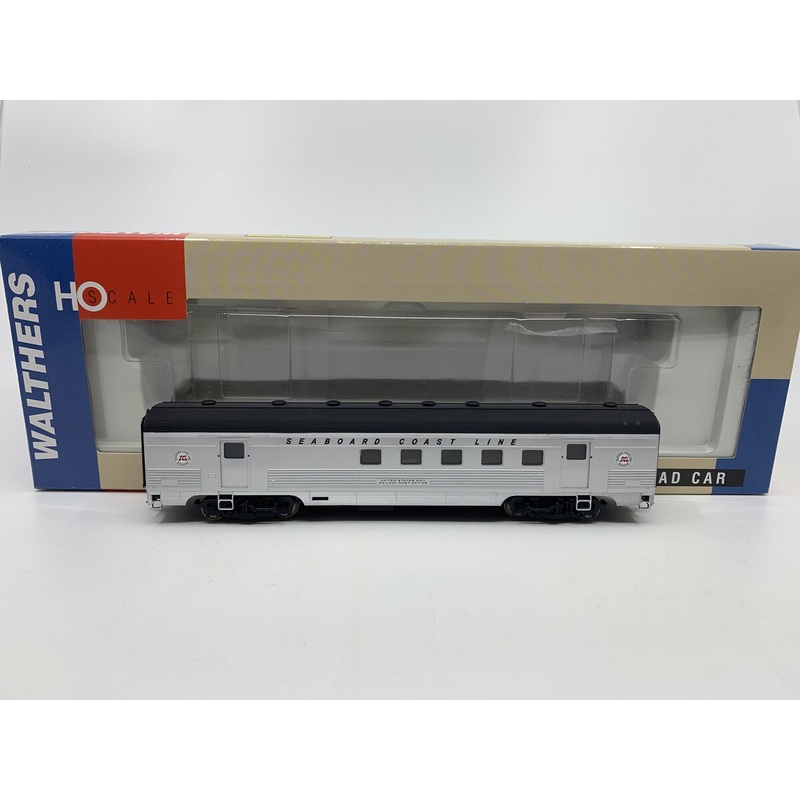 Walthers 932-16441 HO Scale Seaboard Coast Line 63′ Budd RPO Car LN/Box