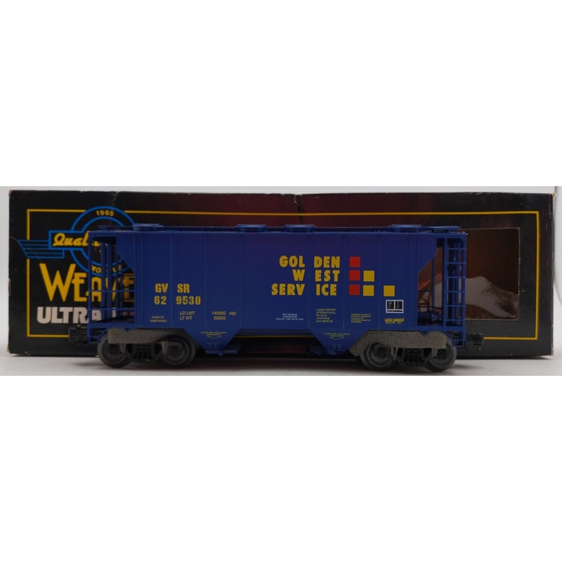 Weaver 629530 Golden West Service 2 Bay Hopper (3-Rail) LN/Box