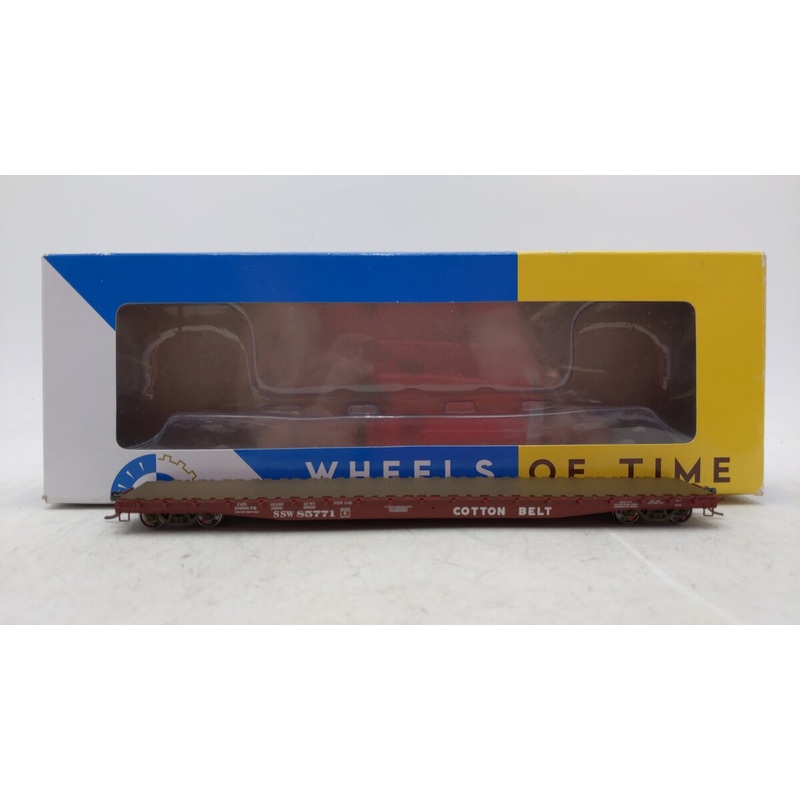 Wheels of Time 40074 Ho Gun 62′ PD Flat SSW 85771 EX/Box