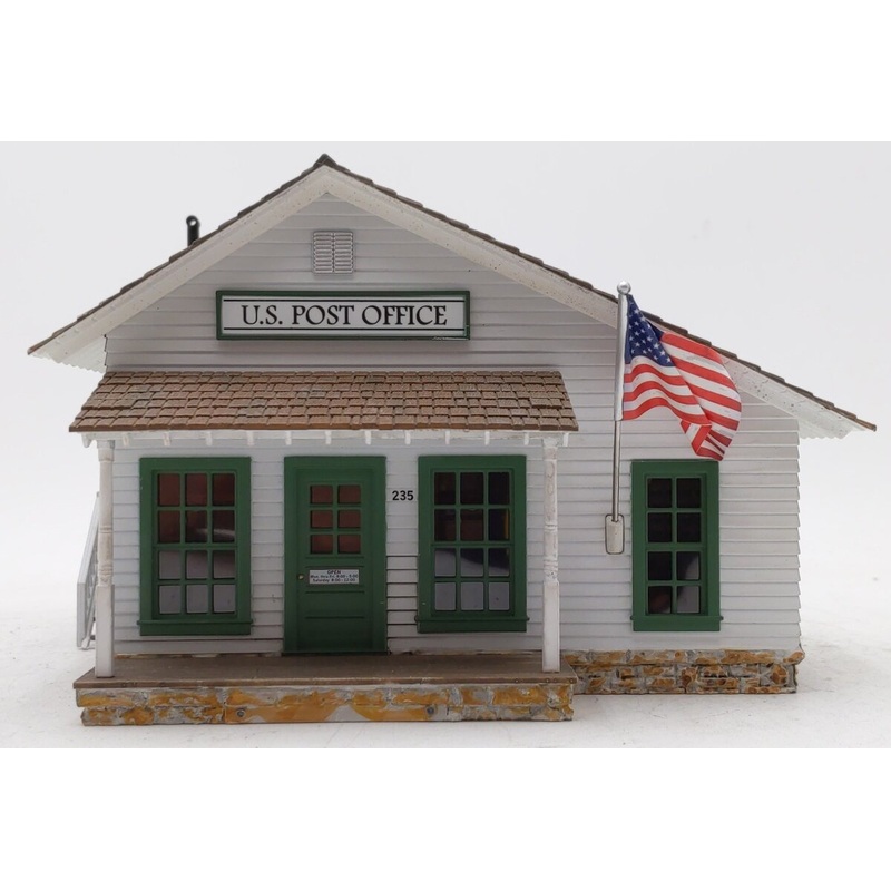 Woodland Scenics BR5063 HO Built-&-Ready Letters, Parcels & Post Office W/Led EX