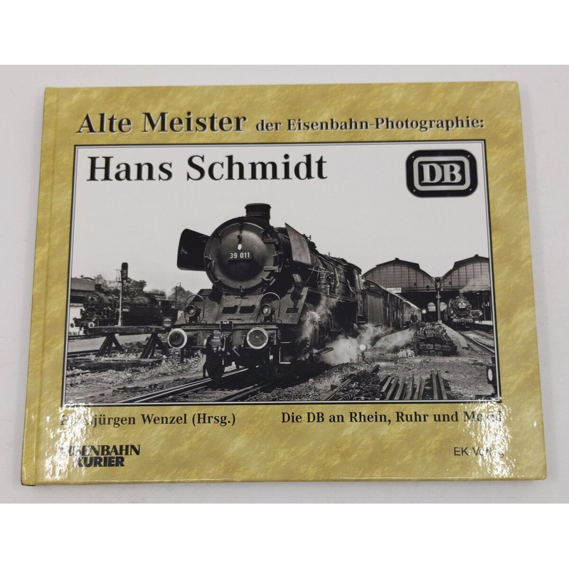 Alte Meister der Eisenbahn-Fotographie Hardcover Book By HansJrgen Wenzel LN