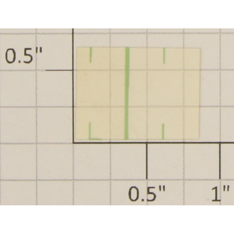 American Flyer 652-2 #652, 654 Green Passenger Door Window