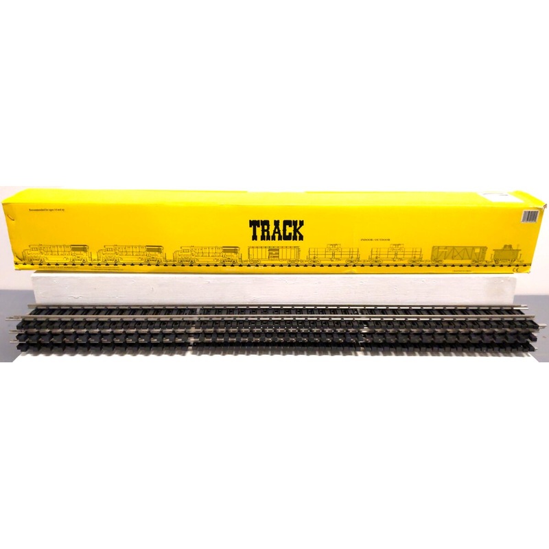 Aristo-Craft 20090 G USA Style Stainless Steel 3′ Straight Track Sections (6) LN/Box