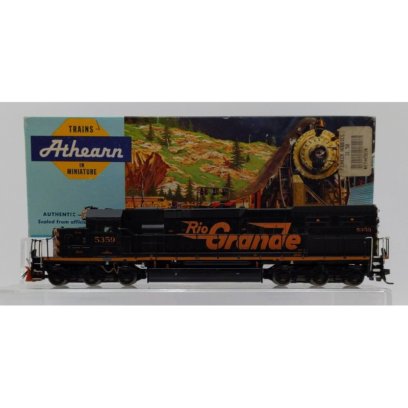 Athearn 4503 HO D&RG SD40T-2 Diesel Locomotive #5359 VG/Box