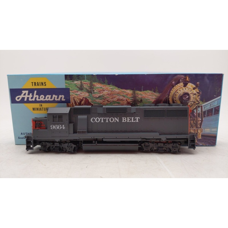 Athearn 4781 HO GP60 Dummy Cotton Belt SSW #9664 EX/Box