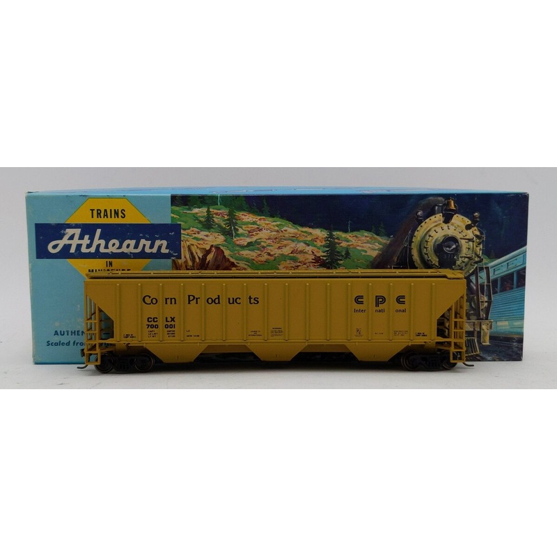 Athearn 700001 HO Corn Products 54′ Covered Hopper VG/Box