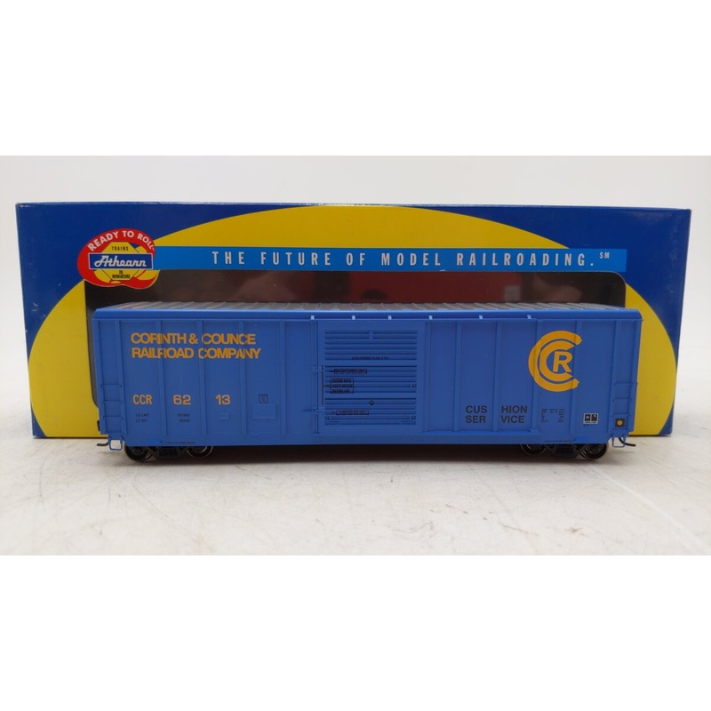 Athearn 71877 HO RTR 50′ PS 5344 Box, Corinth & Counce #6213 EX/Box
