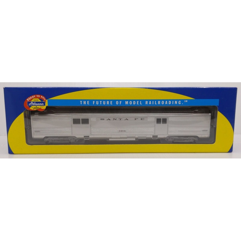 Athearn 7910 HO Scale Santa Fe Streamlined Baggage Car #3464 LN/Box