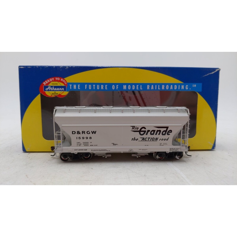 Athearn 95955 Ho Rio Grande 2 Bay Hopper 15998 EX/Box
