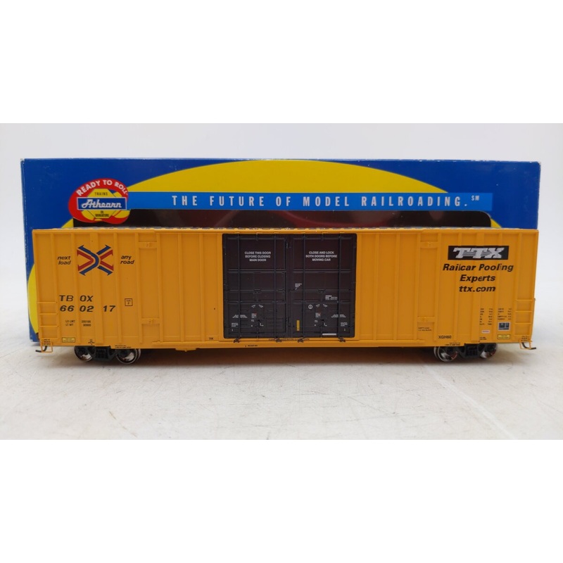 Athearn 96260 HO TBOX/TTX 60′ Gunderson Boxcar #660217 EX/Box