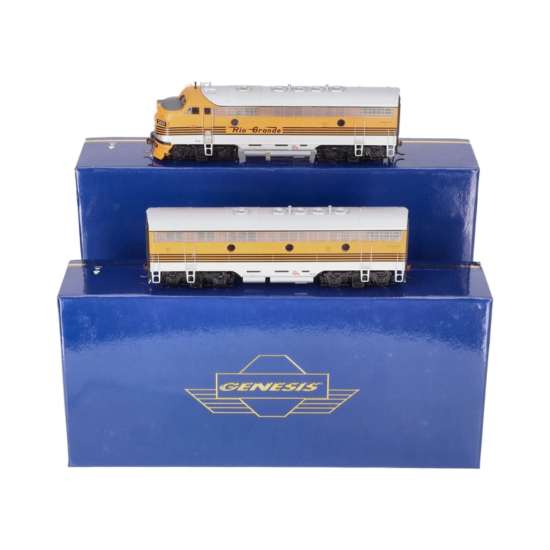 Athearn G22666 HO Scale D&RGW F7A/B w/DCC & Sound Locomotive #5601/#5602 NIB