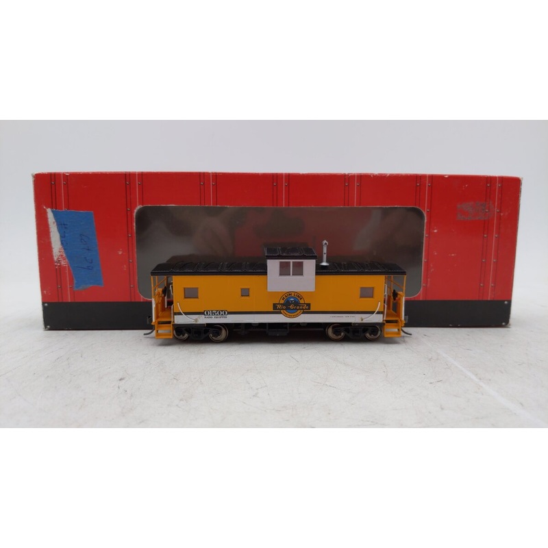Atlas 1911 HO Scale Rio Grande Extended Vision Caboose #01500 EX/Box