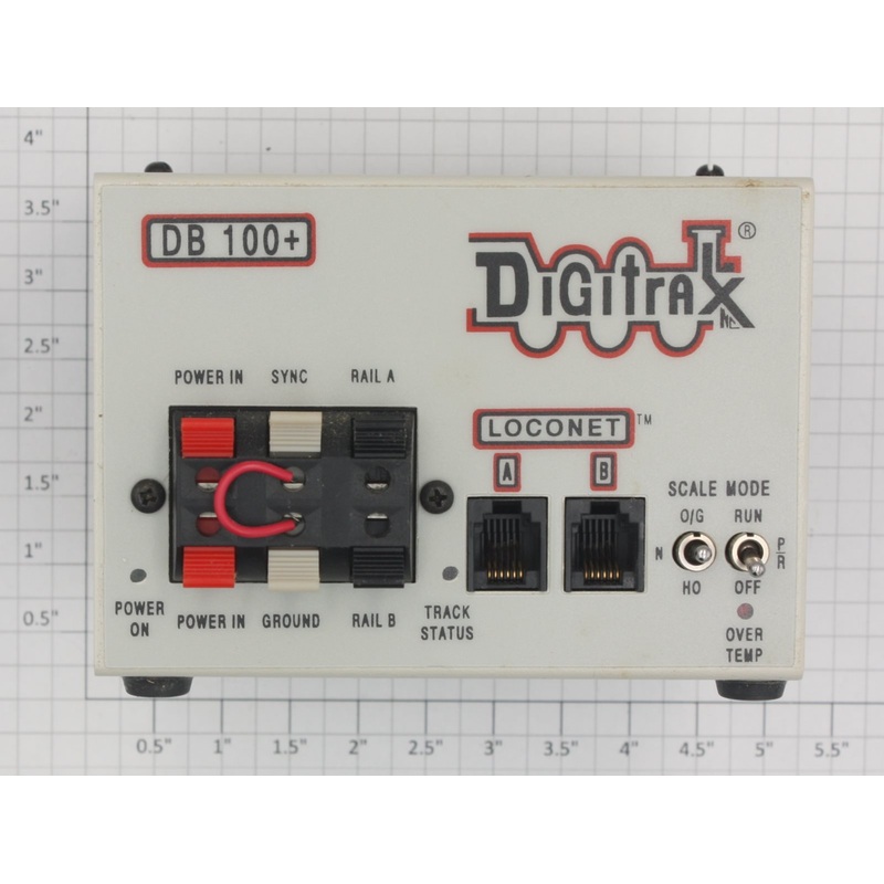 Digitrax DB100P 5 Amp DCC Booster with Auto Reversing