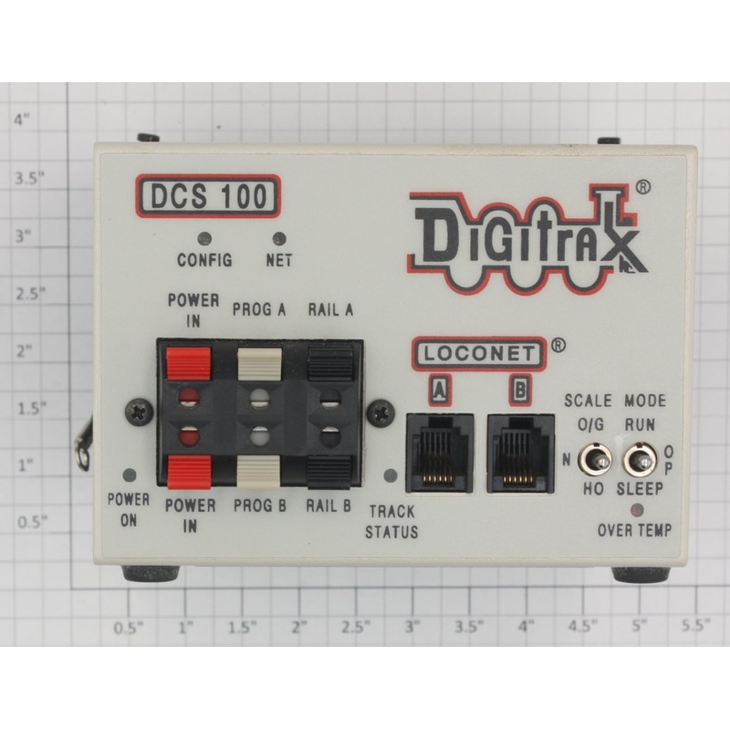 Digitrax DCS100X Command Station Booster with Connecter