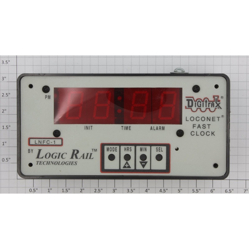 Digitrax LNFC-1X Loconet Fast Clock in Plastic Housing
