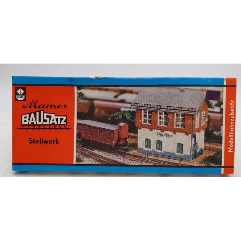 Vero 234 HO Scale Mamos Bausatz 2/34 Stellwerk Made In Germany