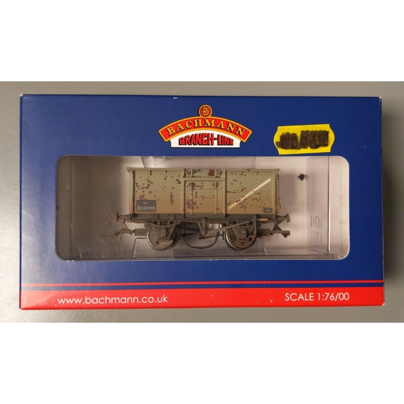 Bachmann 37-377G OO Gauge British Rail Bauxite 16T Steel Mineral Wagon #247055 LN/Box