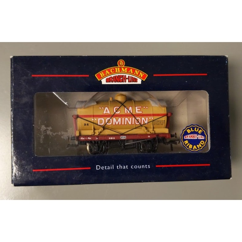 Bachmann 37-676 OO Gauge ACME Dominion 14 Ton Tank Wagon #25 LN/Box