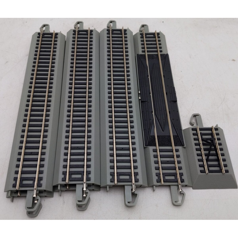 Bachmann HO Assorted Straight Track Sections [8] EX