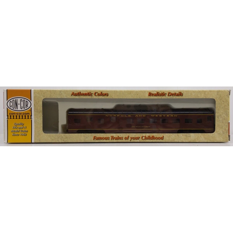 Con-Cor 0001-000987 HO Scale Norfolk & Western 72 Ft Sleeper Passenger Car LN/Box