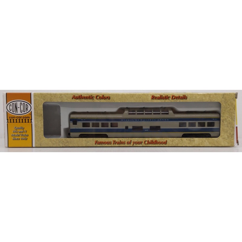 Con-Cor 0001-00940R HO Scale Mopac ‘Eagle’ 72 Ft Dome Passenger Car #891 EX/Box