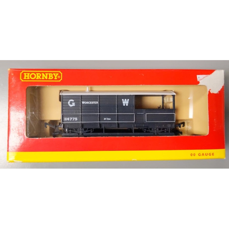 Hornby R6077 OO Gauge Great Western Railway ‘Worcester’ 20 Ton Brake Van #114775 LN/Box