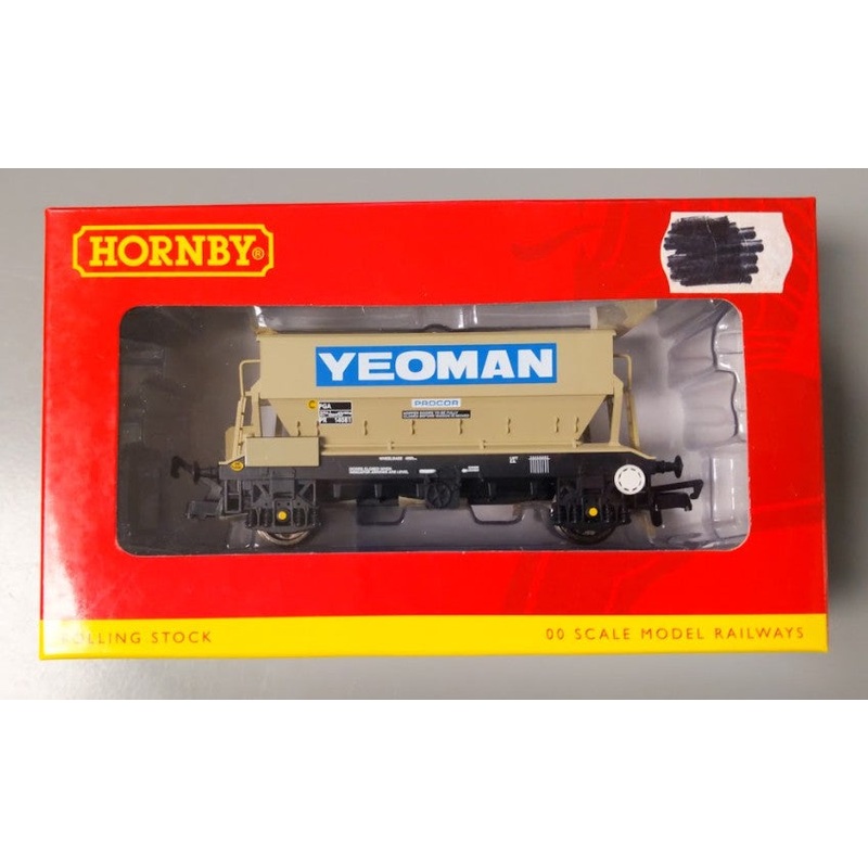 Hornby R6534 OO Gauge Yeoman PGA Hopper Wagon #14081 LN/Box
