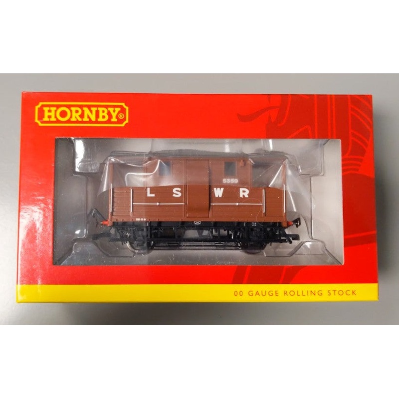 Hornby R6911A OO Gauge LSWR 20 Ton ‘New Van’ Goods Brake Van #5359 LN/Box