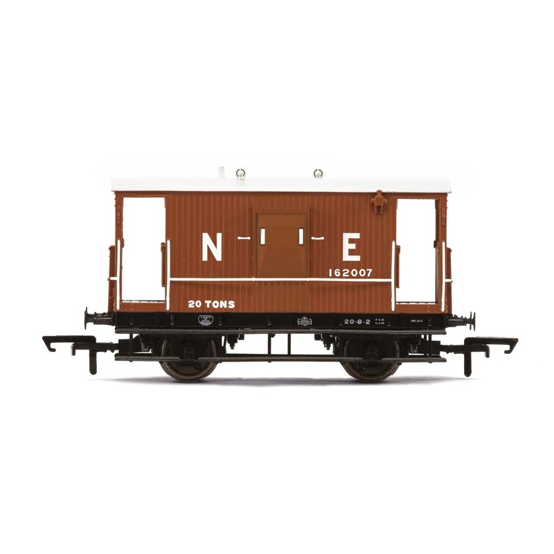 Hornby R6923 OO London North Eastern Railway ‘Toad E’ Brake Van Wagon #162007 LN/Box