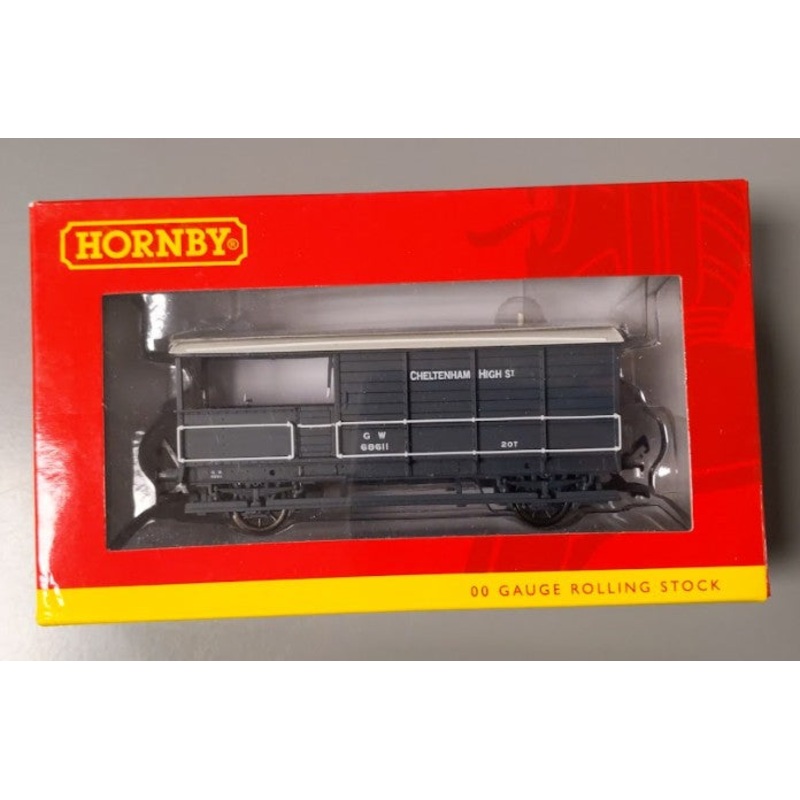 Hornby R6940 OO Gauge Great Western Railway 20 Ton Brake Van #68611 LN/Box