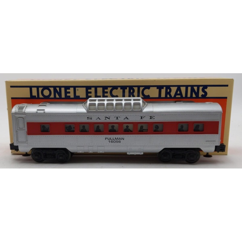 Lionel 6-16056 O Gauge Santa Fe Vista Dome Illuminated Passenger Car LN/Box