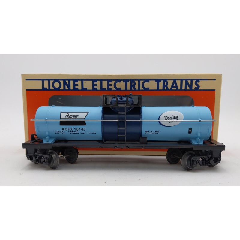 Lionel 6-16140 O Gauge Domino Sugar Single Dome Tank Car #16140 EX/Box
