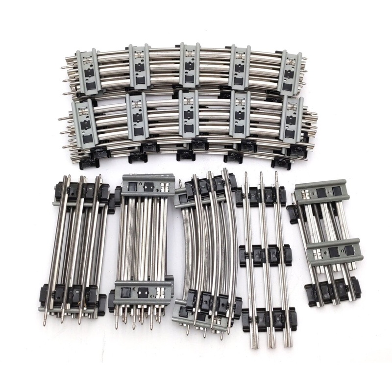 Lionel O Gauge Assorted O27 Straight & Curved Track Sections [21] VG