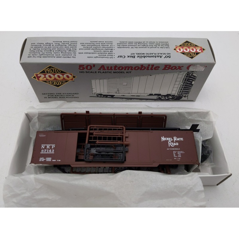 Proto 2000 8410 HO NKP 50′ Automobile Box Car Kit #87143 NIB