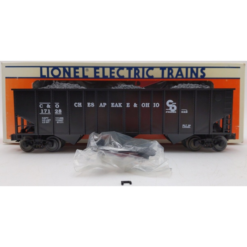 Lionel 6-17128 O Gauge Chesapeake & Ohio 3-Bay Hopper EX/Box
