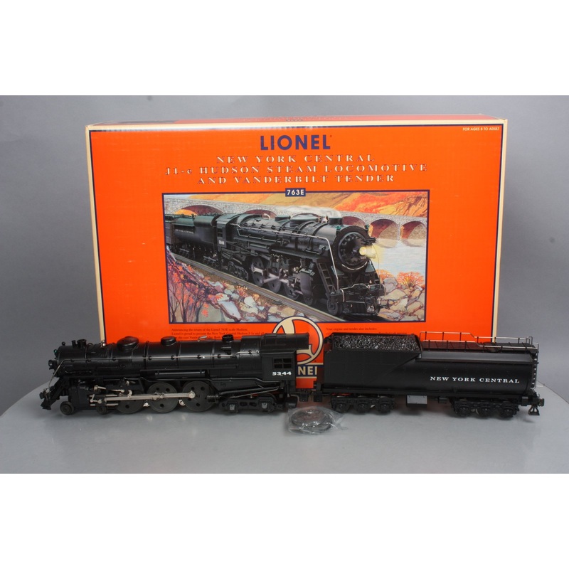 Lionel 6-18056 O NYC 763E J1e 4-6-4 Hudson Steam Locomotive & Oil Tender LN/Box