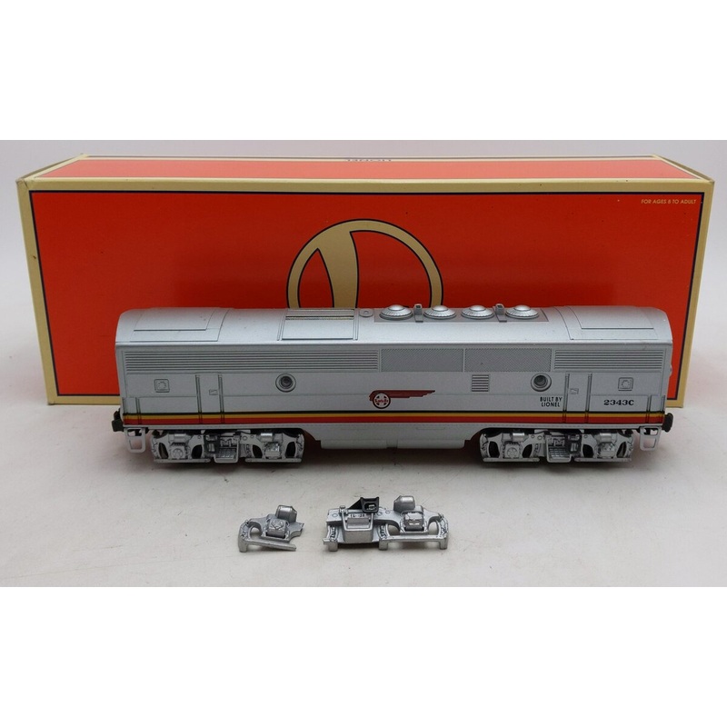 Lionel 6-18136 O Gauge Santa Fe F-3 B Unit Non-Powered Diesel Locomotive #2343C VG/Box